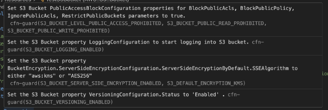 Resource warnings