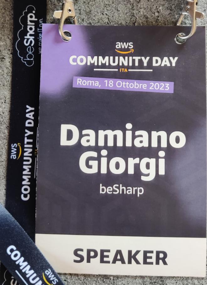 My First Badge as a speaker
